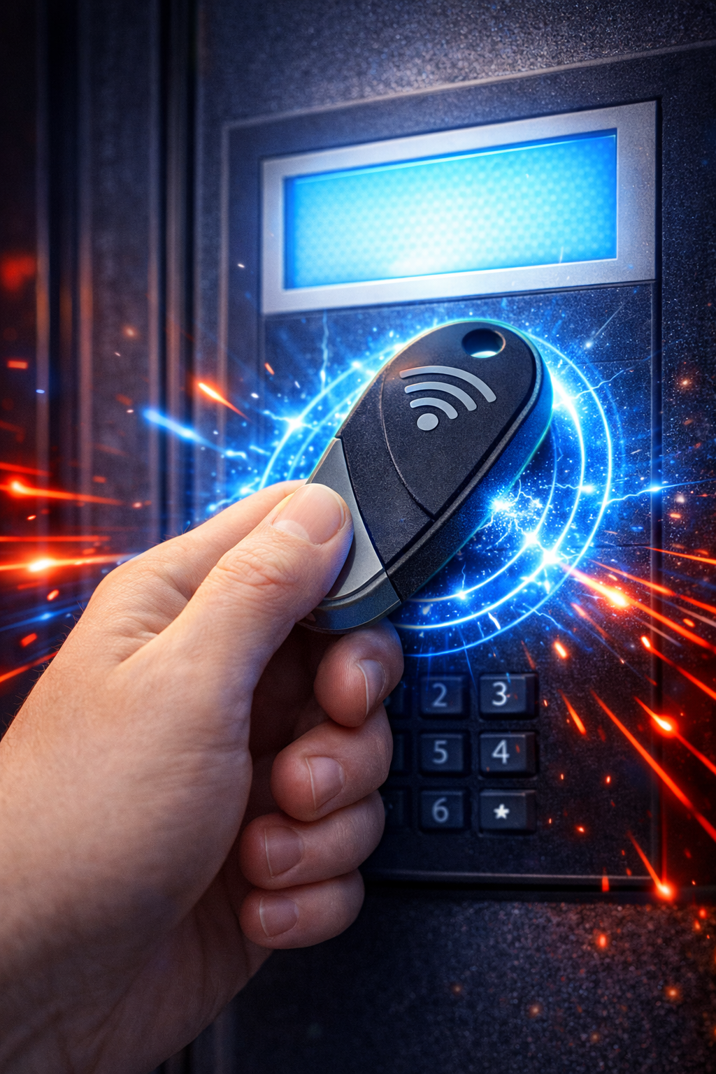 copie badge immeuble